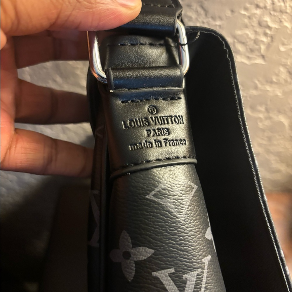 Louis Vuitton Gray Monogram Eclipse Messenger Bag - image 6